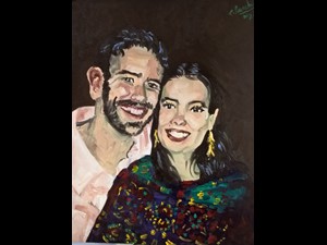 Retrato de Mariana Oneto e Rodrigo Romano